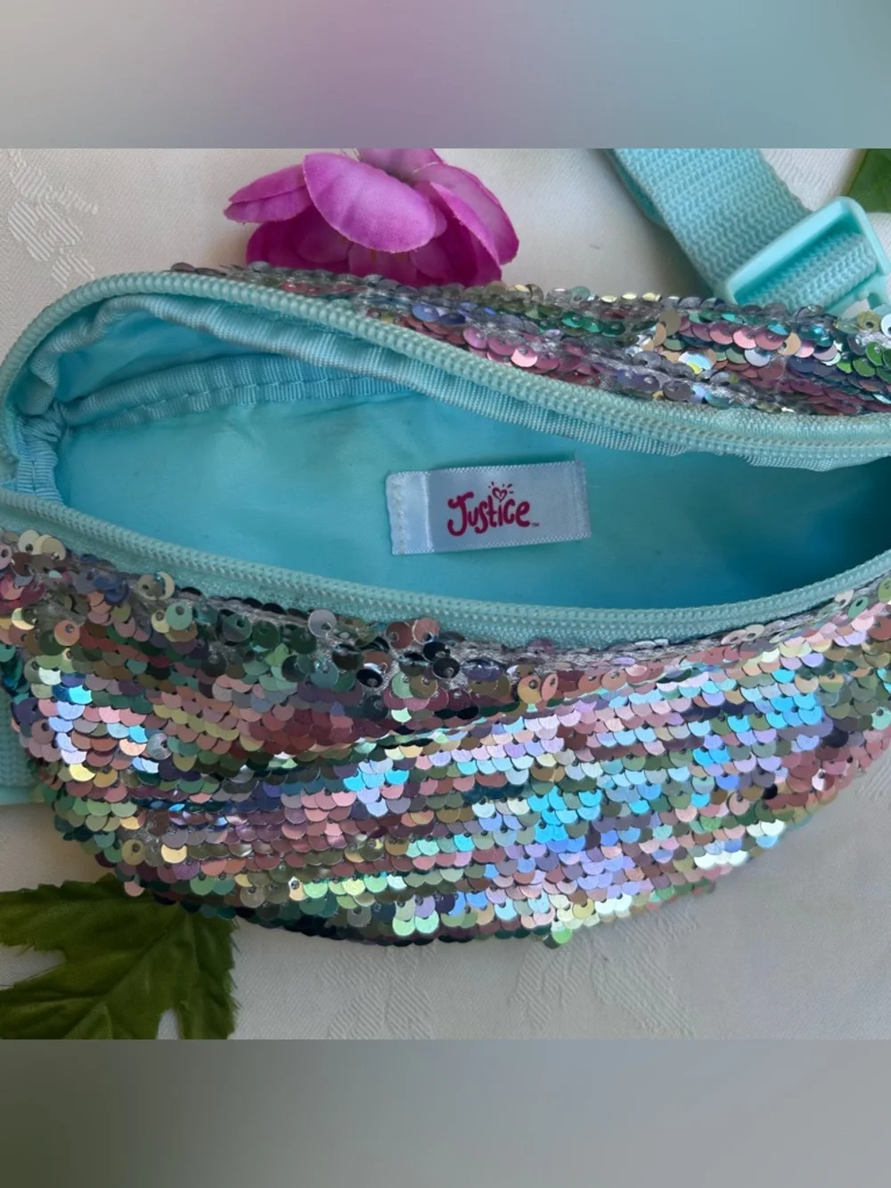 Justice sparkly sequin